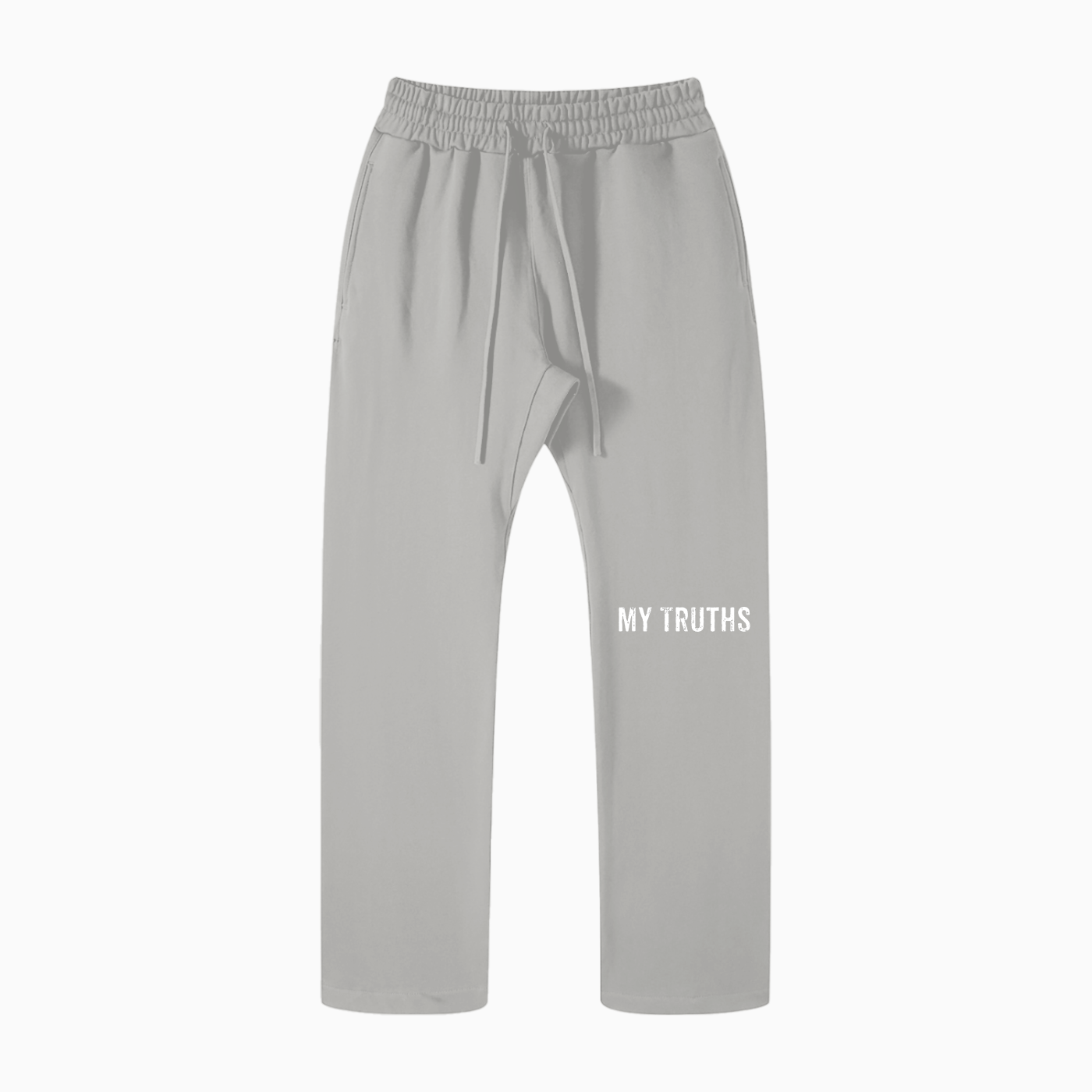 My Truths FOG Solid Color Straight Leg Pants