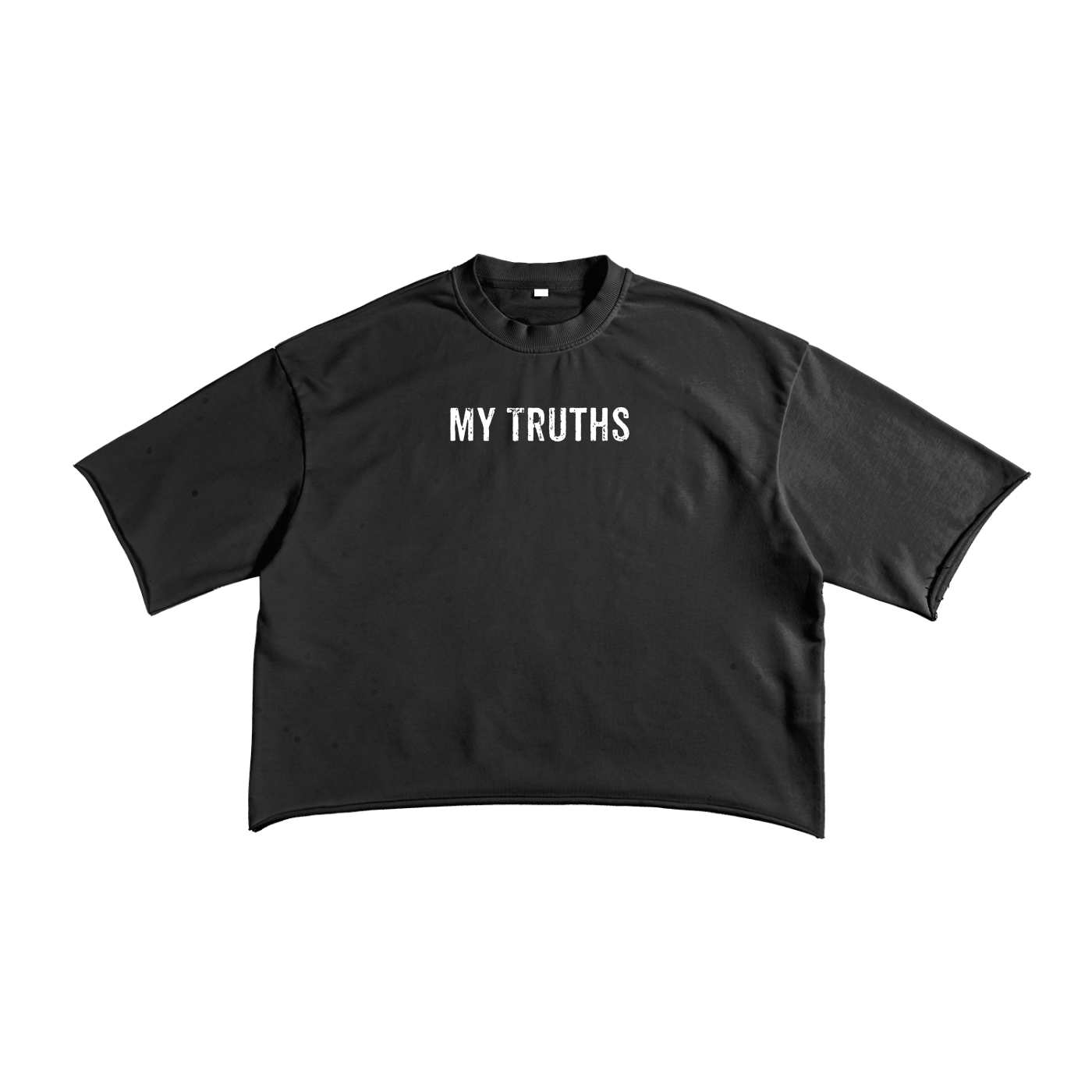 My Truths French Terry Raw Edge T-shirt