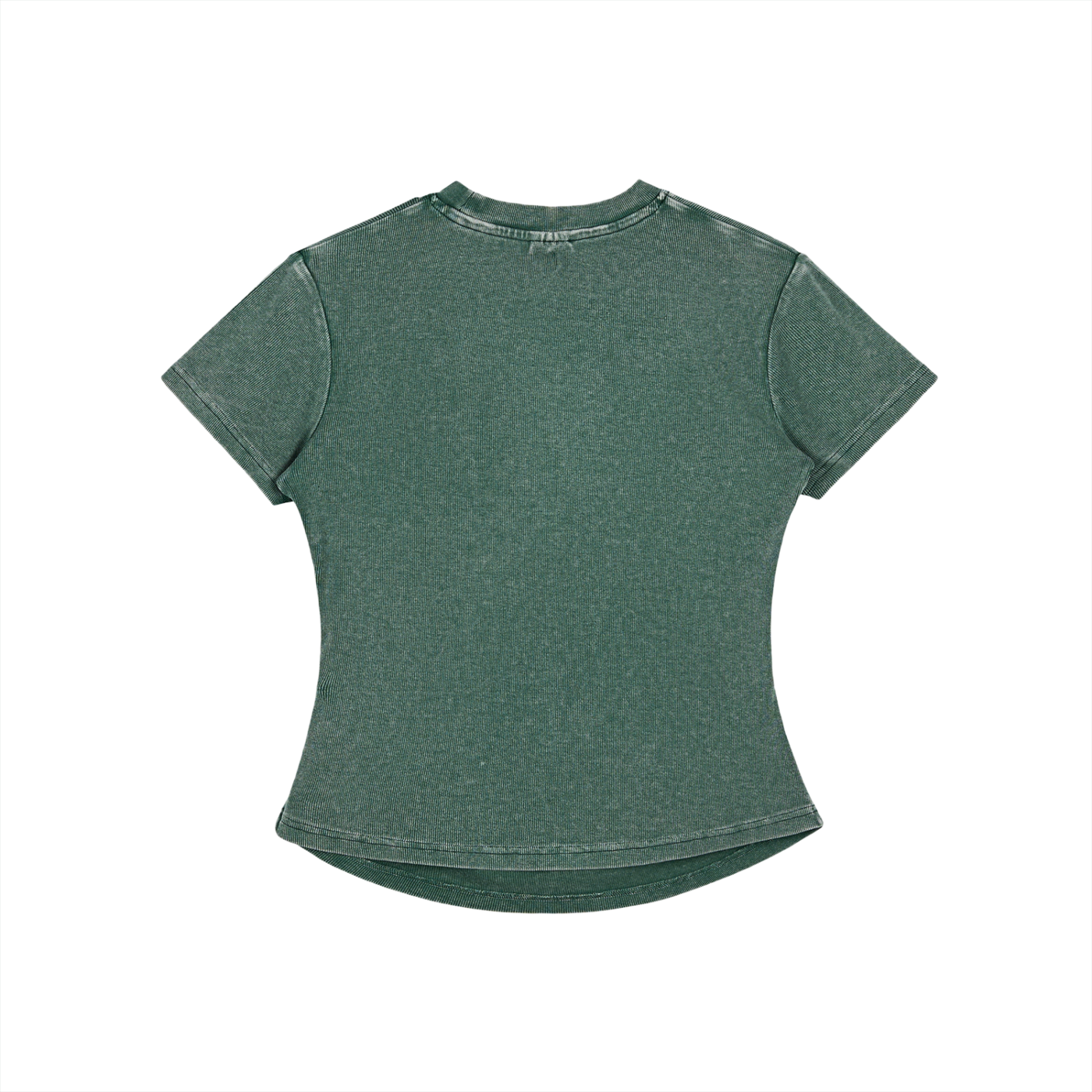 My Truths Vintaged-Wash Bodycon Cotton T-Shirt