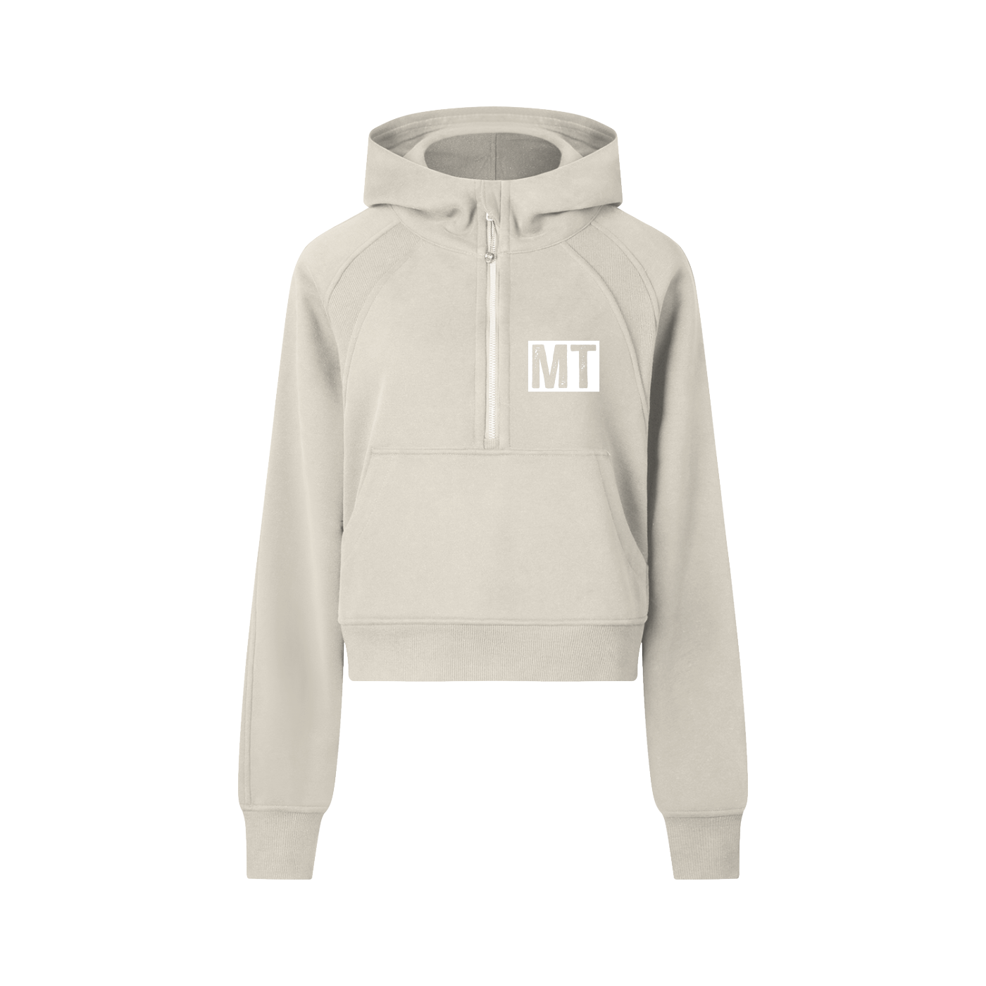 My Truths Cropped Half-Zip Hoodie