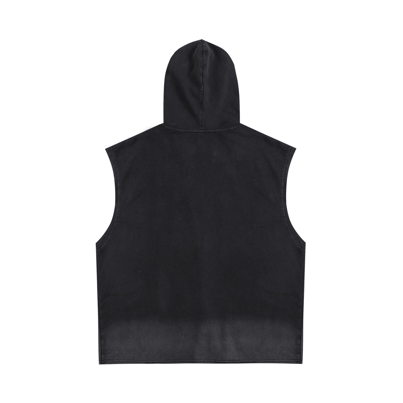 My Truths Vintage Washed Zip-Up Hooded Tank Top