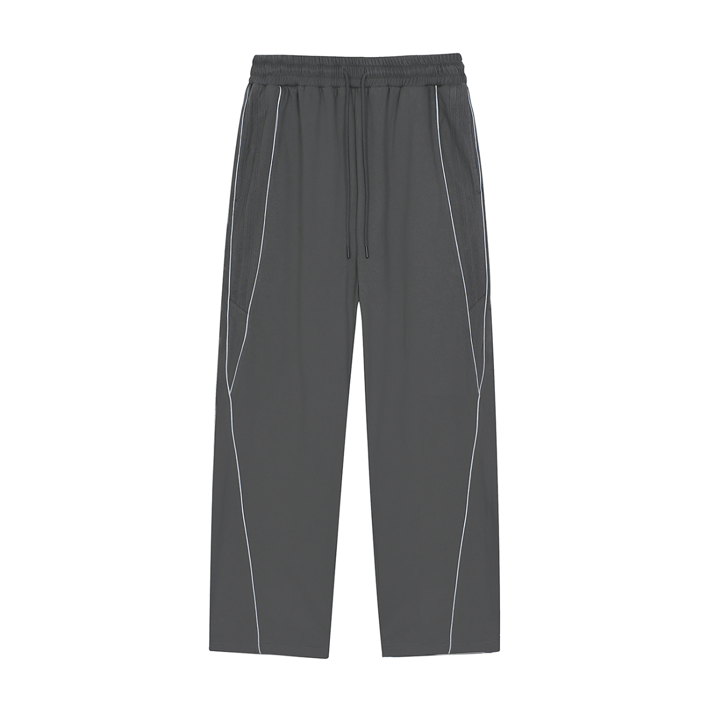 My Truths Reflection Striped Straight-Leg Sweatpants