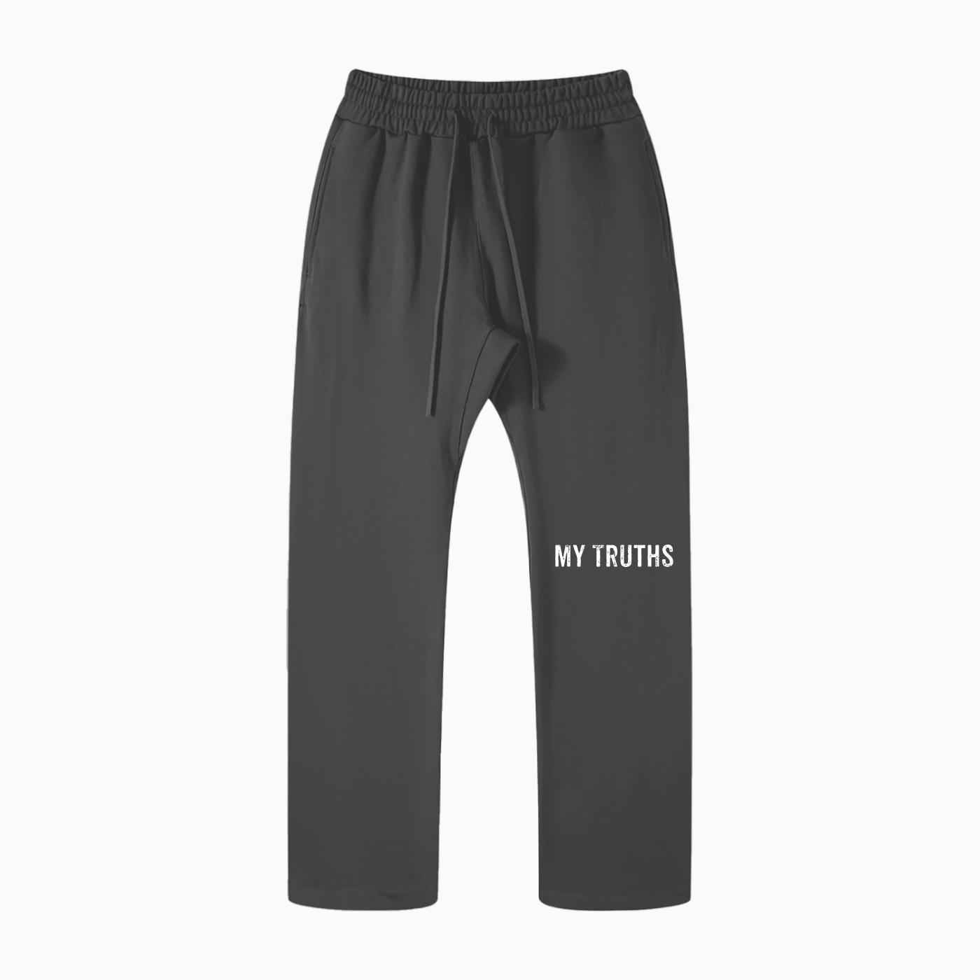 My Truths FOG Solid Color Straight Leg Pants