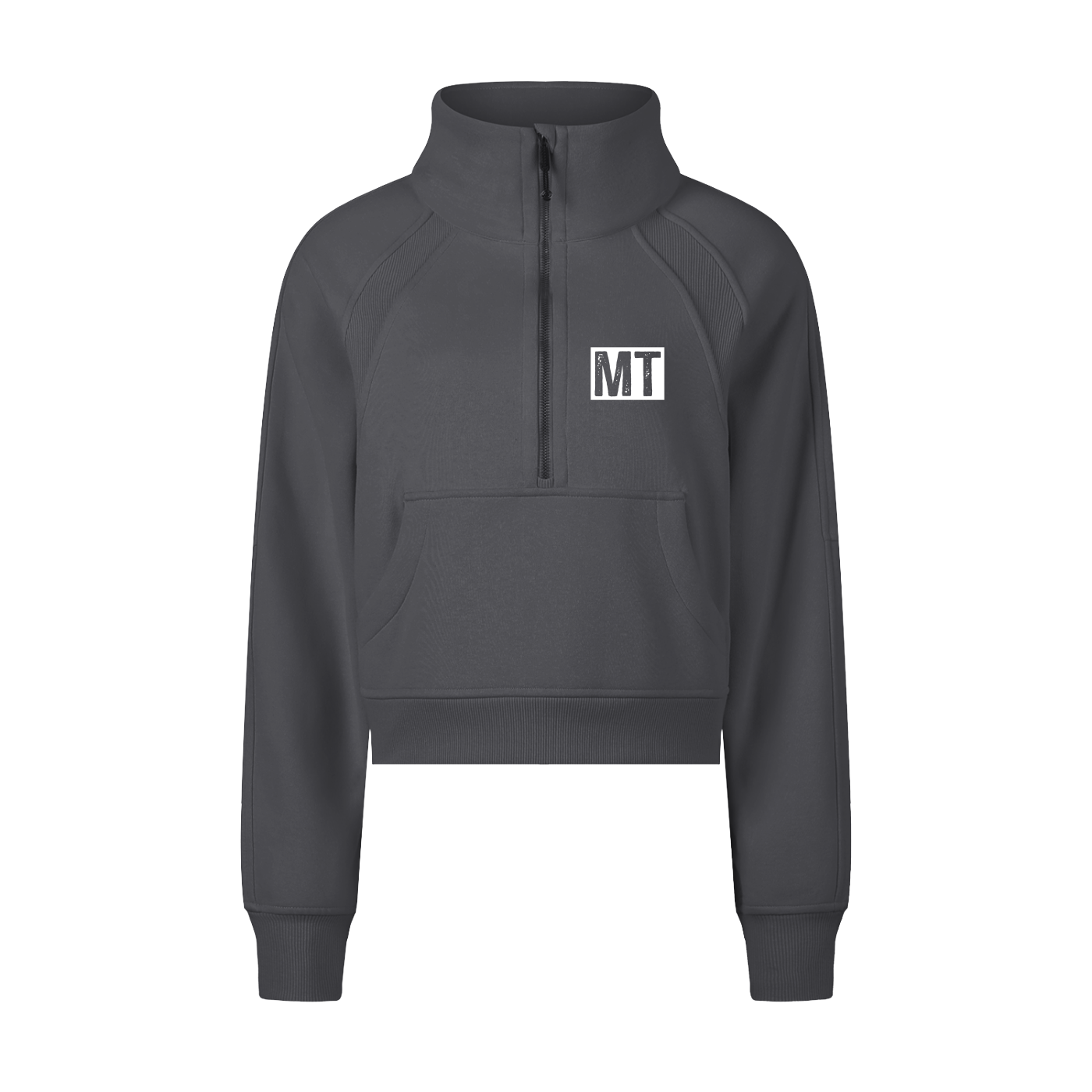 My Truths Cropped Half-Zip Sweatshirt