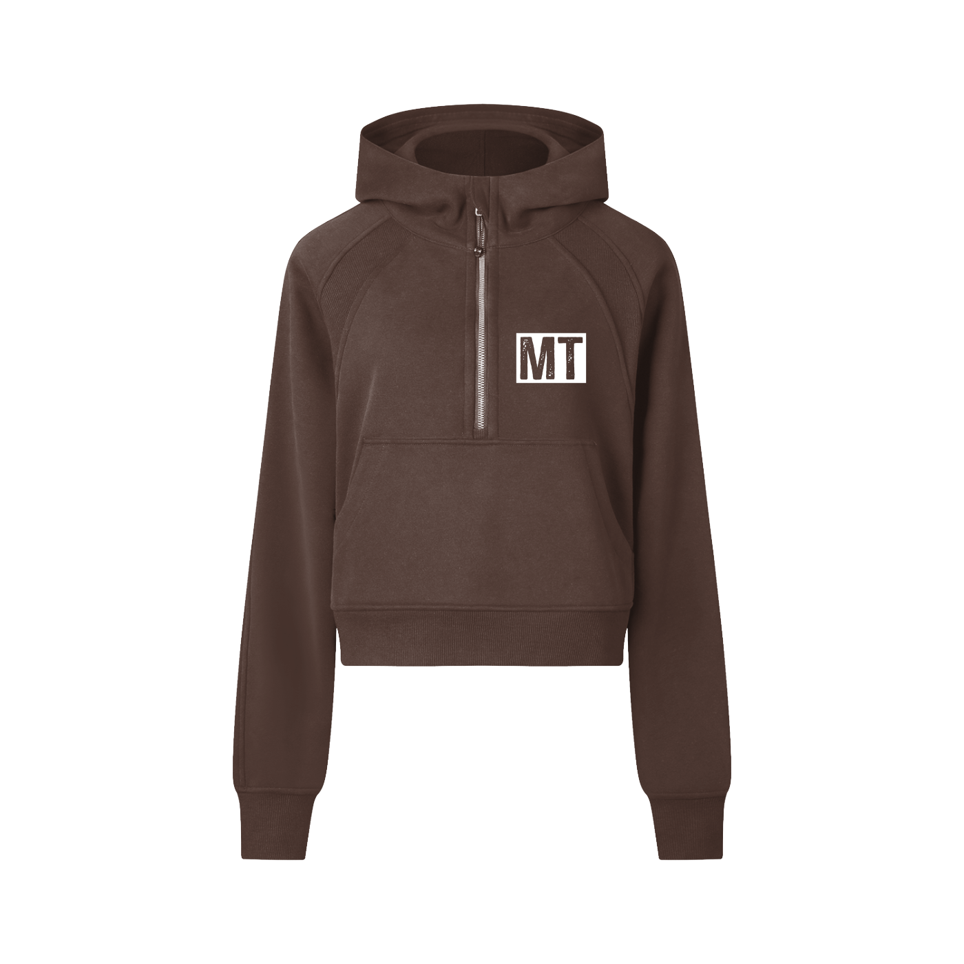 My Truths Cropped Half-Zip Hoodie
