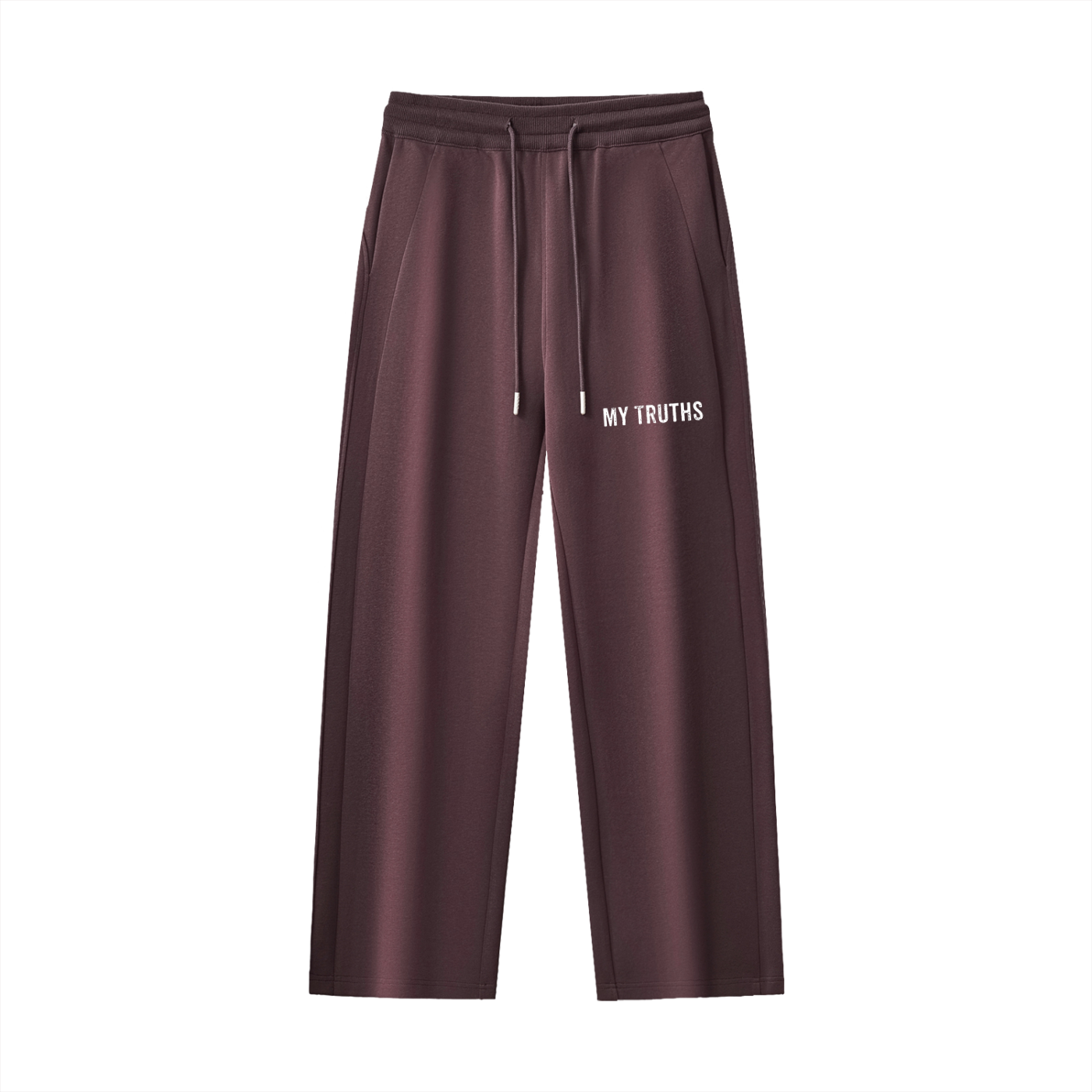 My Truths Essential Drawstring Straight-Leg Sweatpants