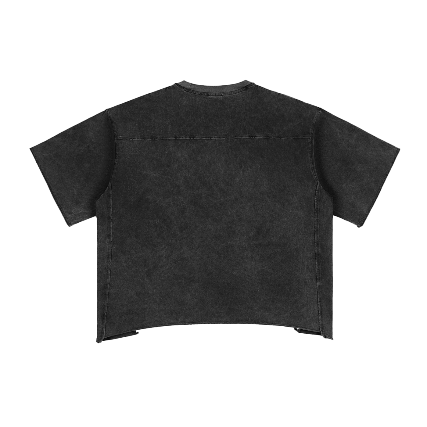 My Truths Raw Edge Snow Washed Boxy T-Shirt
