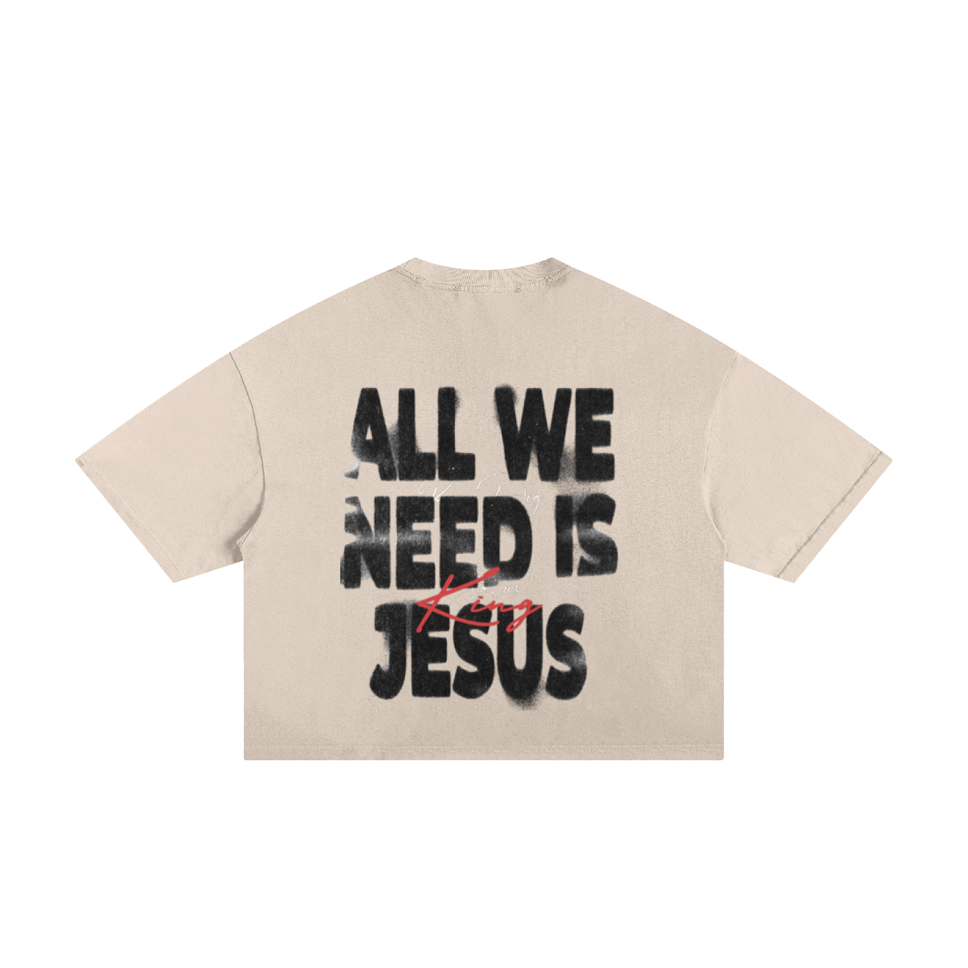 King Jesus Boxy Tee