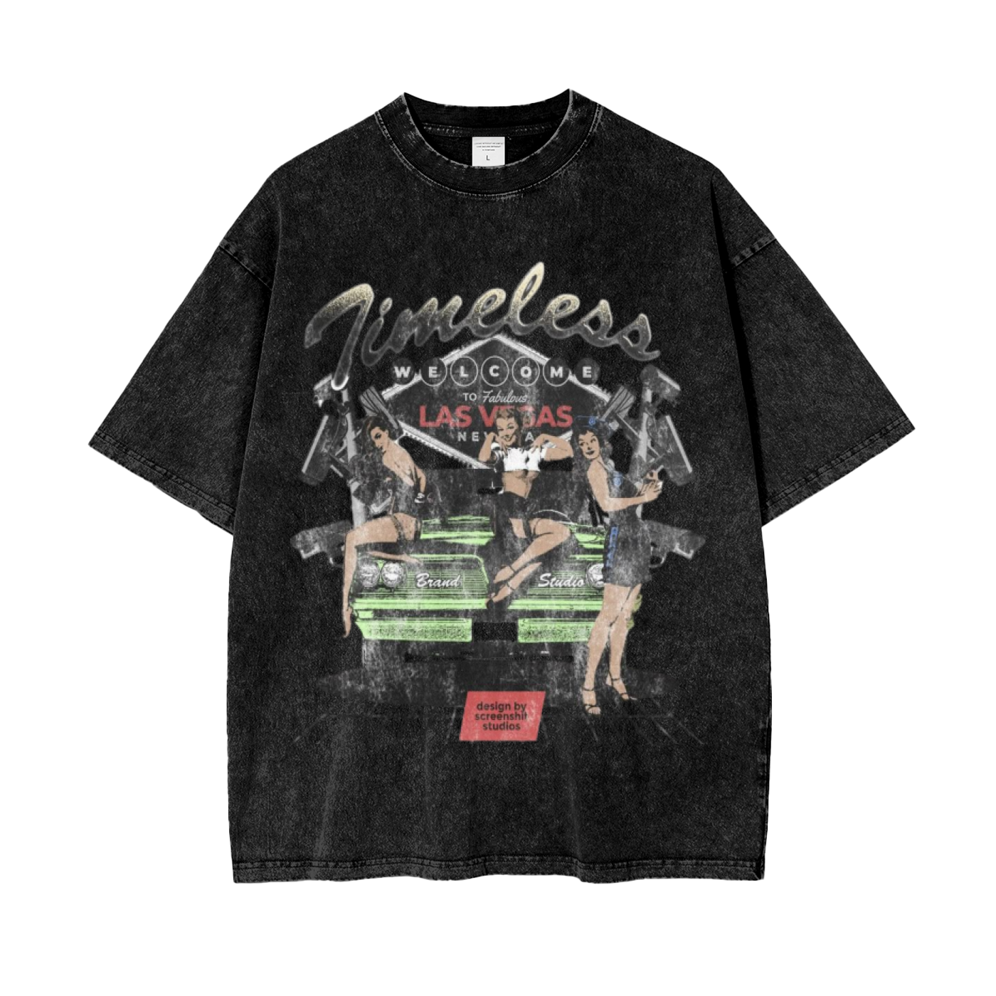 Timeless Las Vegas Oversize T-Shirt
