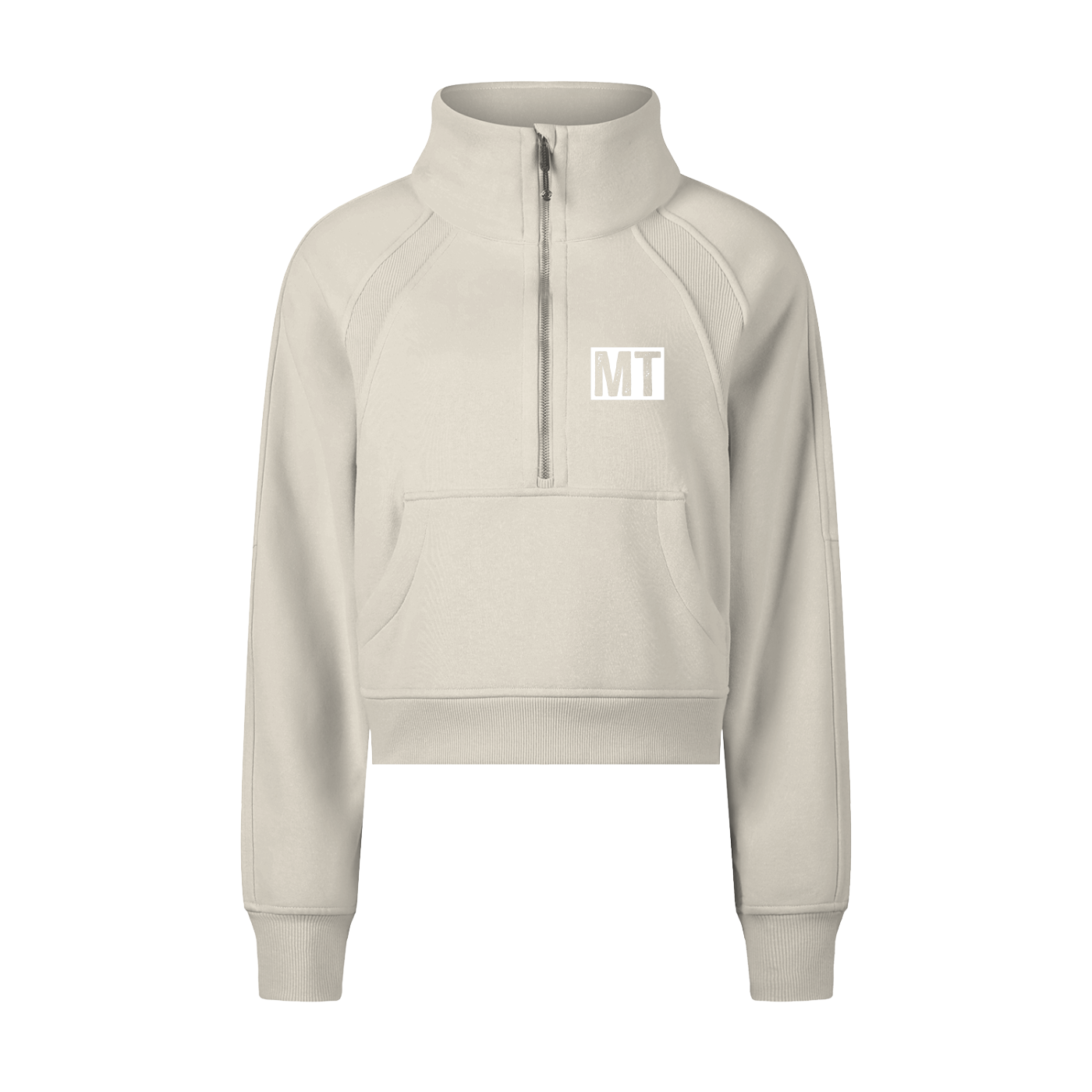 My Truths Cropped Half-Zip Sweatshirt