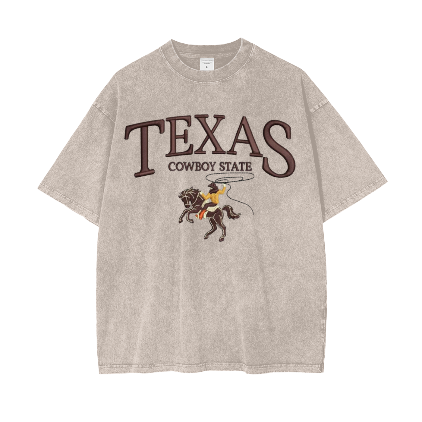 Texas Cowboy State Oversize T-Shirt