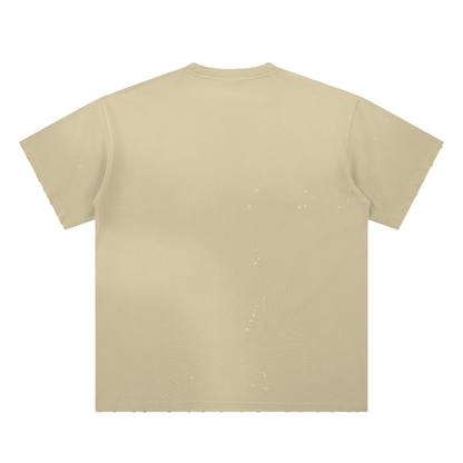 My Truths Hand-Frayed Sunfade Paint Splatter T-Shirt