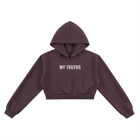 My Truths Essential Cropped Hoodie