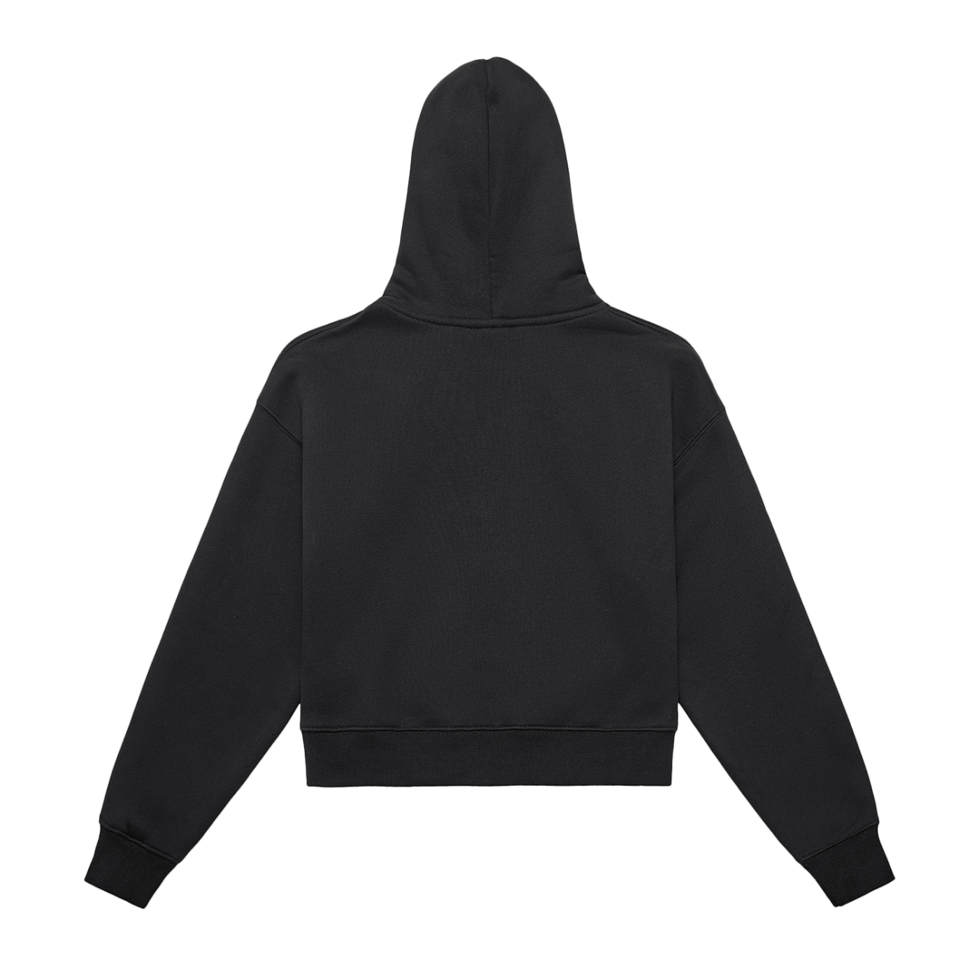 My truths Fleeced Zip-Up Cropped Hoodie