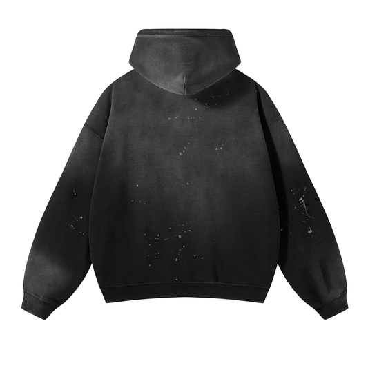 My Truths Vintage Wash Frayed Fleece Hoodie