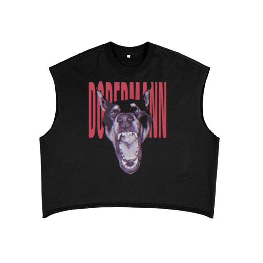 Doberman Boxy Tank Top