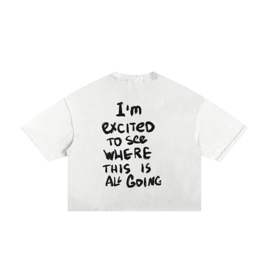 I'm Excited Box Tee