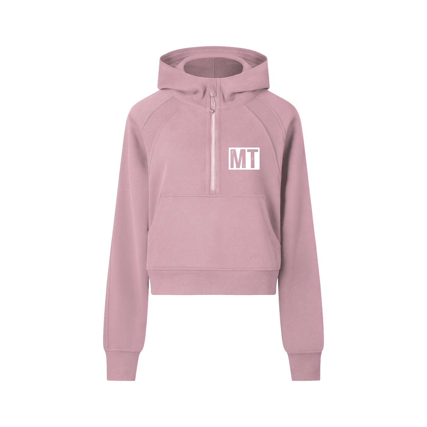 My Truths Cropped Half-Zip Hoodie