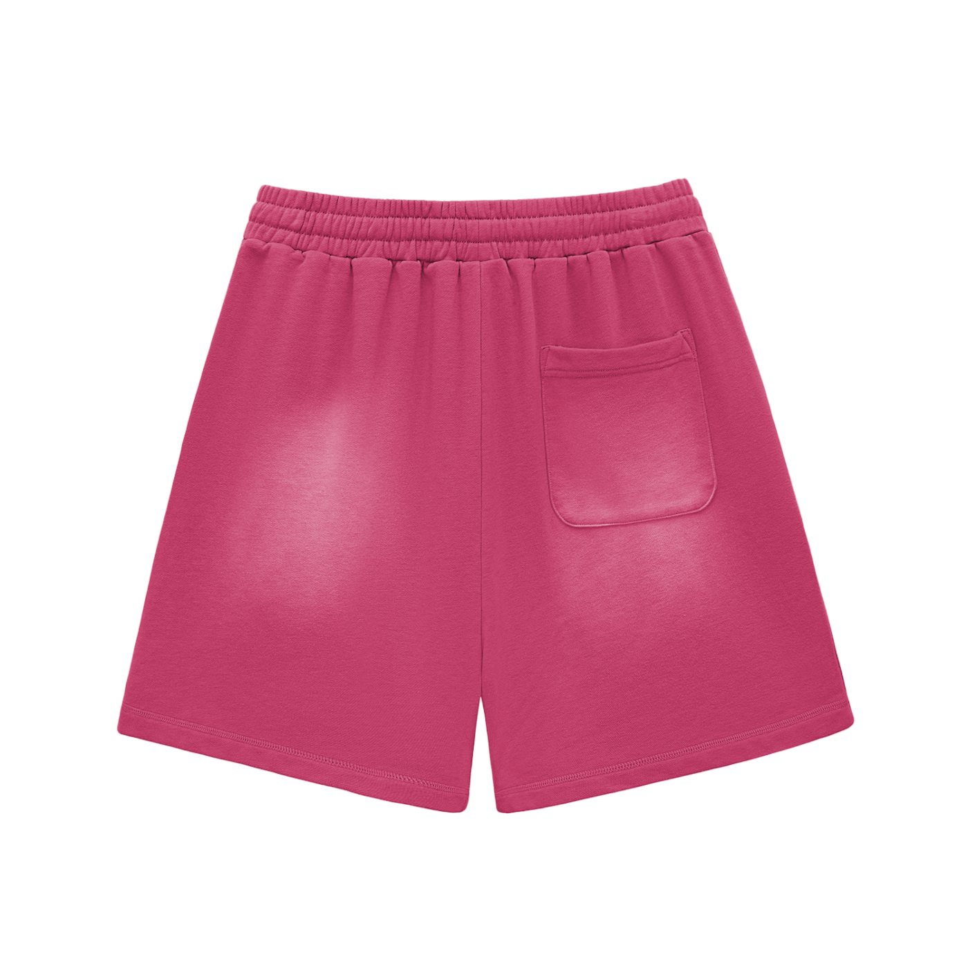 My Truths Sun Fade Raw Edge Cotton Shorts
