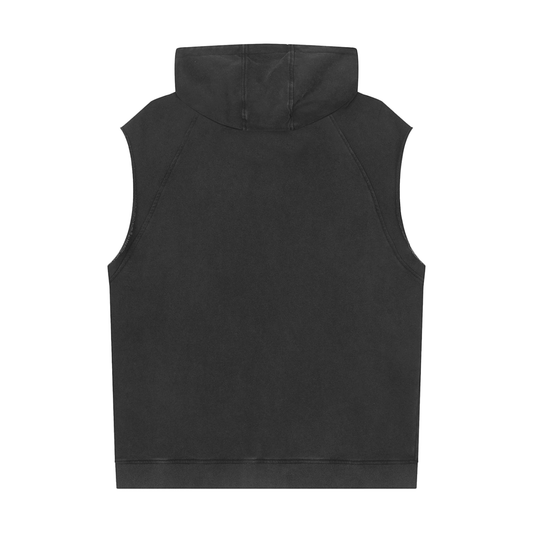 My Truths Snow Washed Sleeveless Hoodie