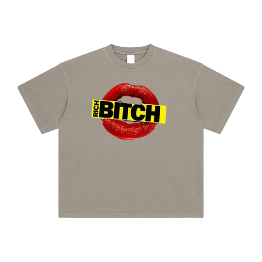 Rich B*tch Washed T-Shirt