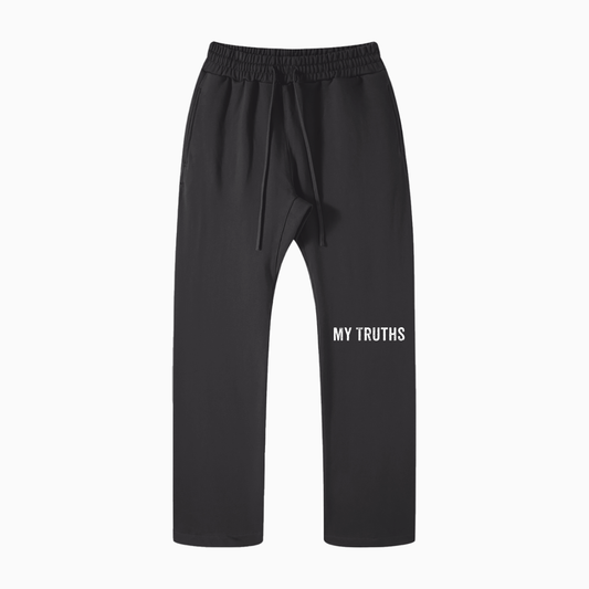 My Truths FOG Solid Color Straight Leg Pants