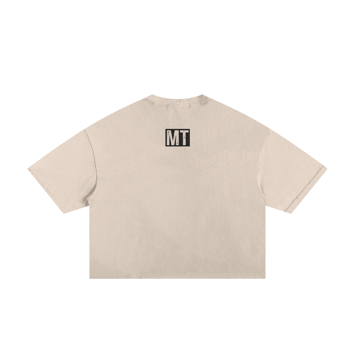Black Men Boxy Tee