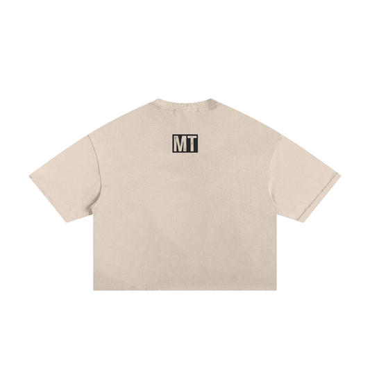 Black Men Boxy Tee