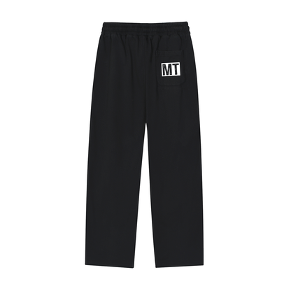 My Truths Reflection Striped Straight-Leg Sweatpants