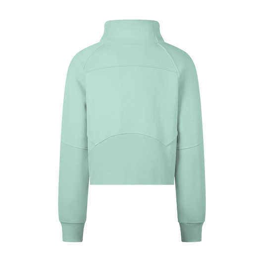My Truths Cropped Half-Zip Sweatshirt