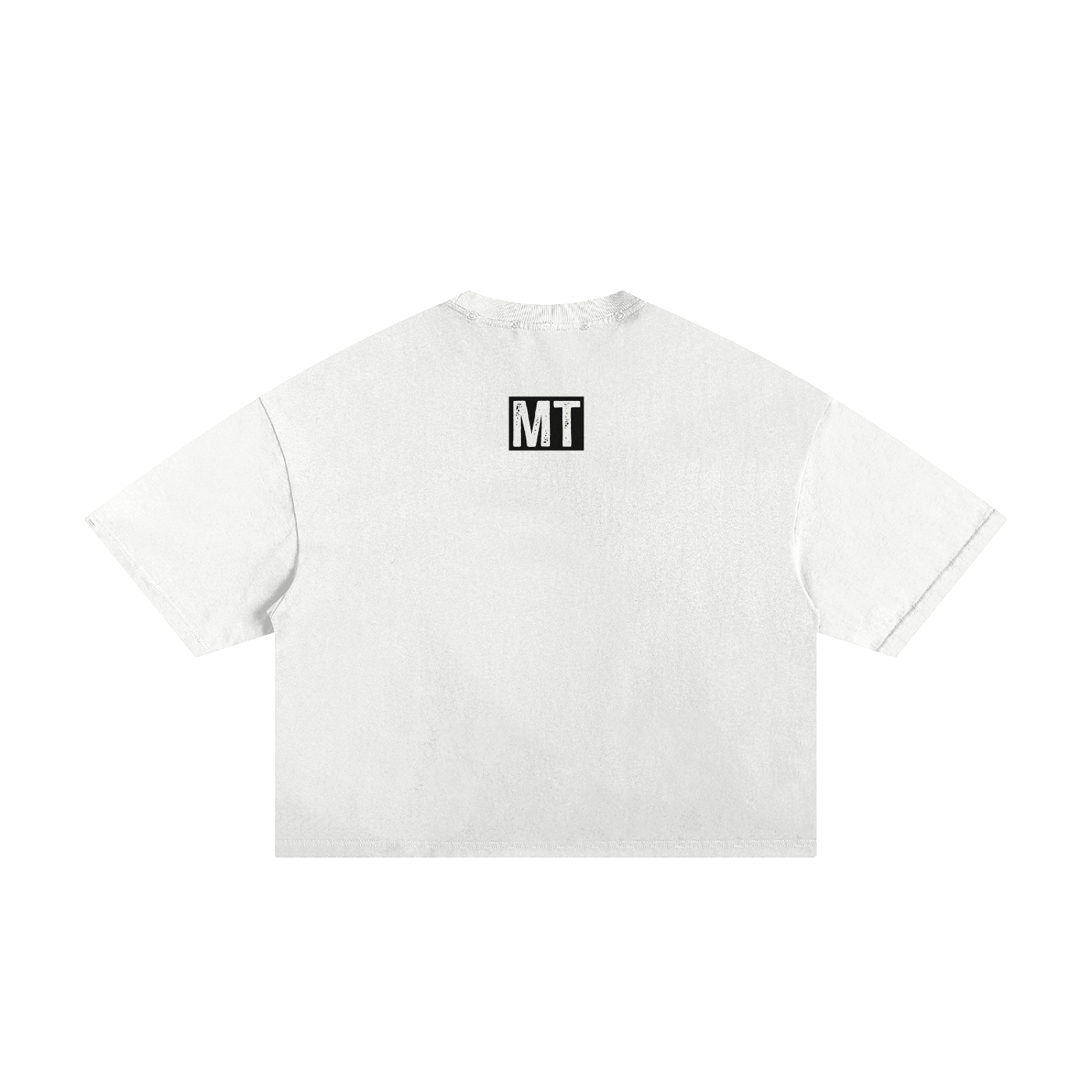 Black Men Boxy Tee