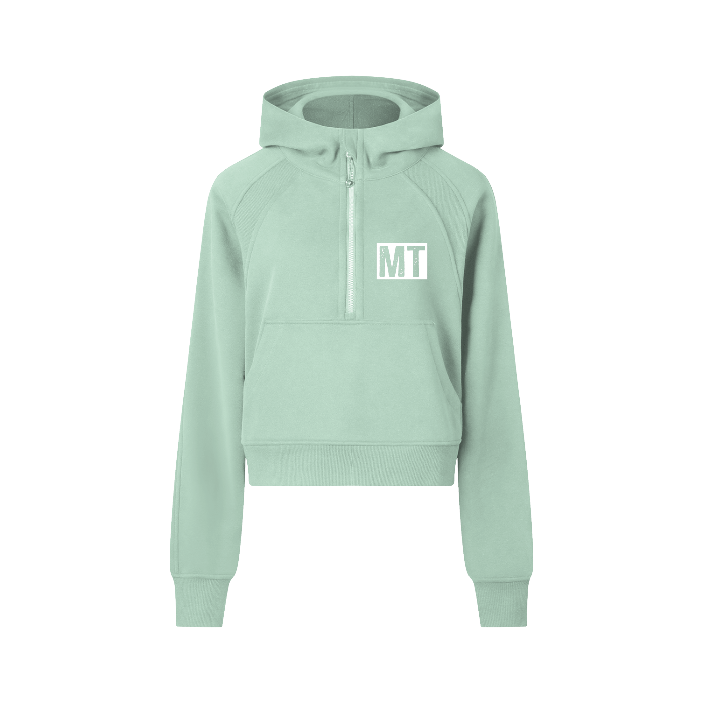 My Truths Cropped Half-Zip Hoodie