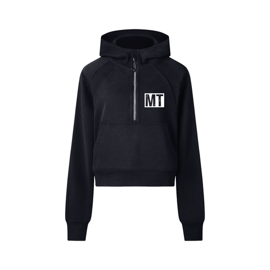 My Truths Cropped Half-Zip Hoodie