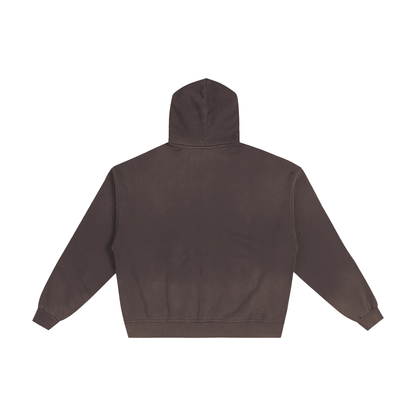 My Truths Hand-Frayed Sunfade Zip Hoodie