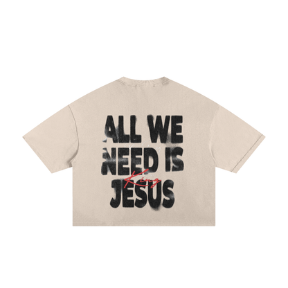 King Jesus Boxy Tee