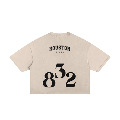 Houston Texas Boxy Tee ( 832)