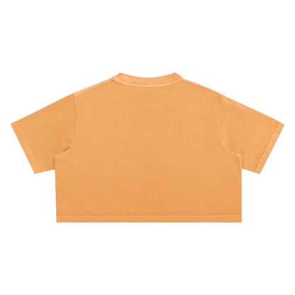 My Truths Snow Washed Crop Top