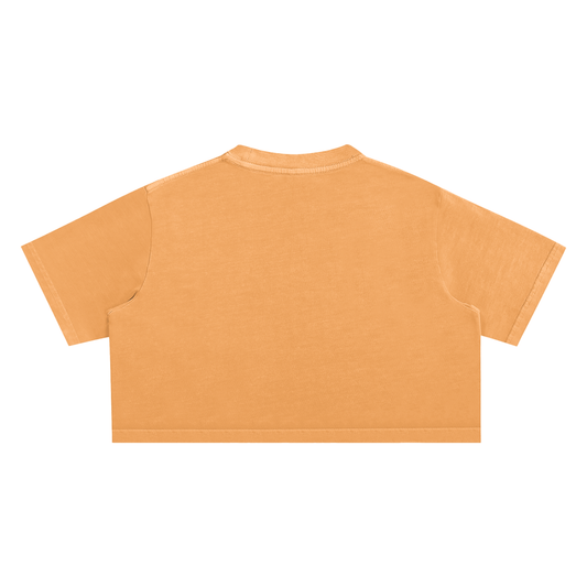 My Truths Snow Washed Crop Top