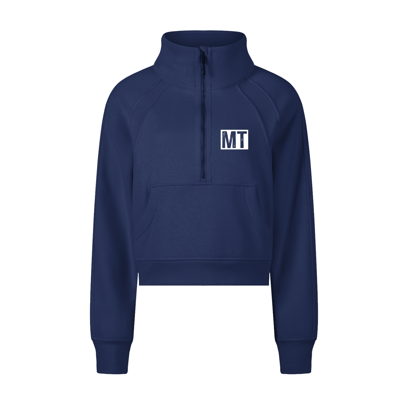 My Truths Cropped Half-Zip Sweatshirt