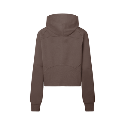 My Truths Cropped Half-Zip Hoodie