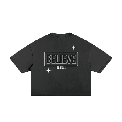 Believe In Jesus Boxy Tee
