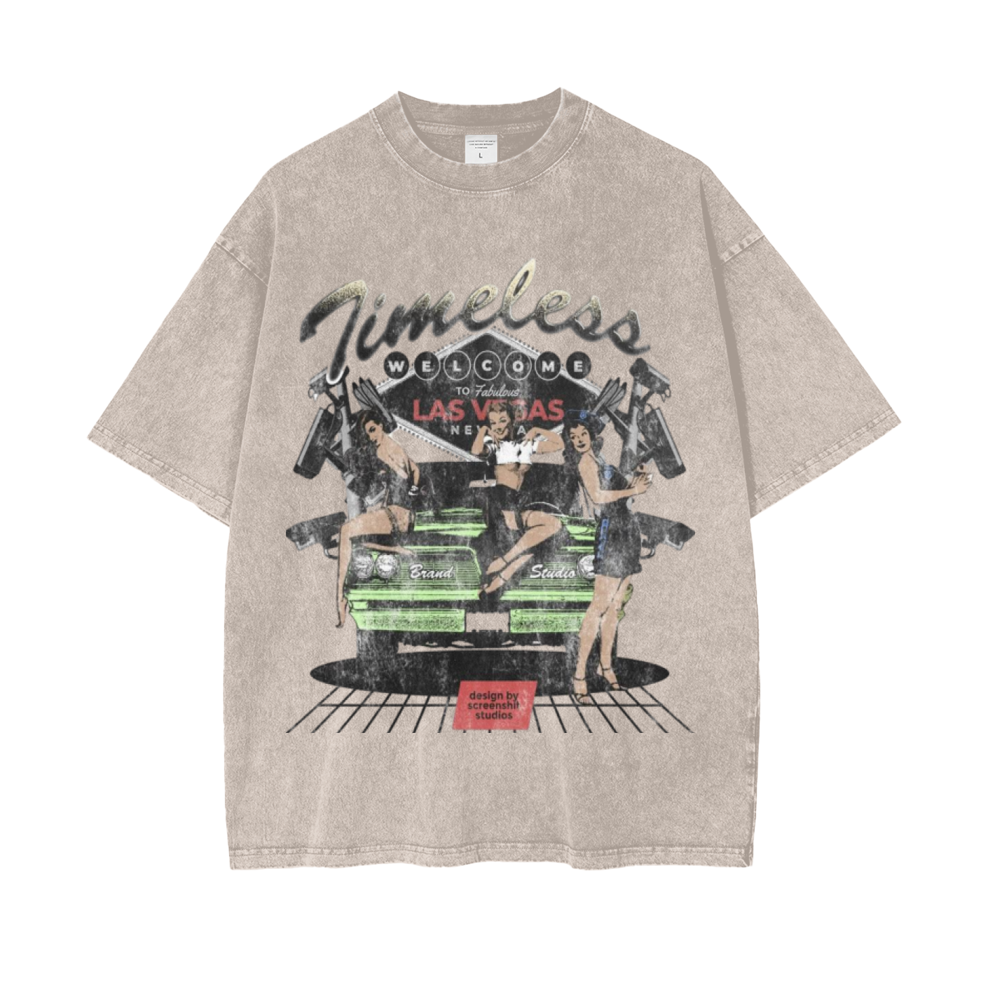 Timeless Las Vegas Oversize T-Shirt