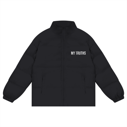 My Truths Zipper Puffer Coat