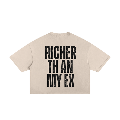 Richer Than My Ex Boxy Tee