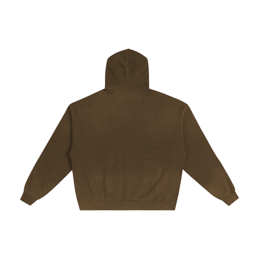 My Truths Hand-Frayed Sunfade Zip Hoodie
