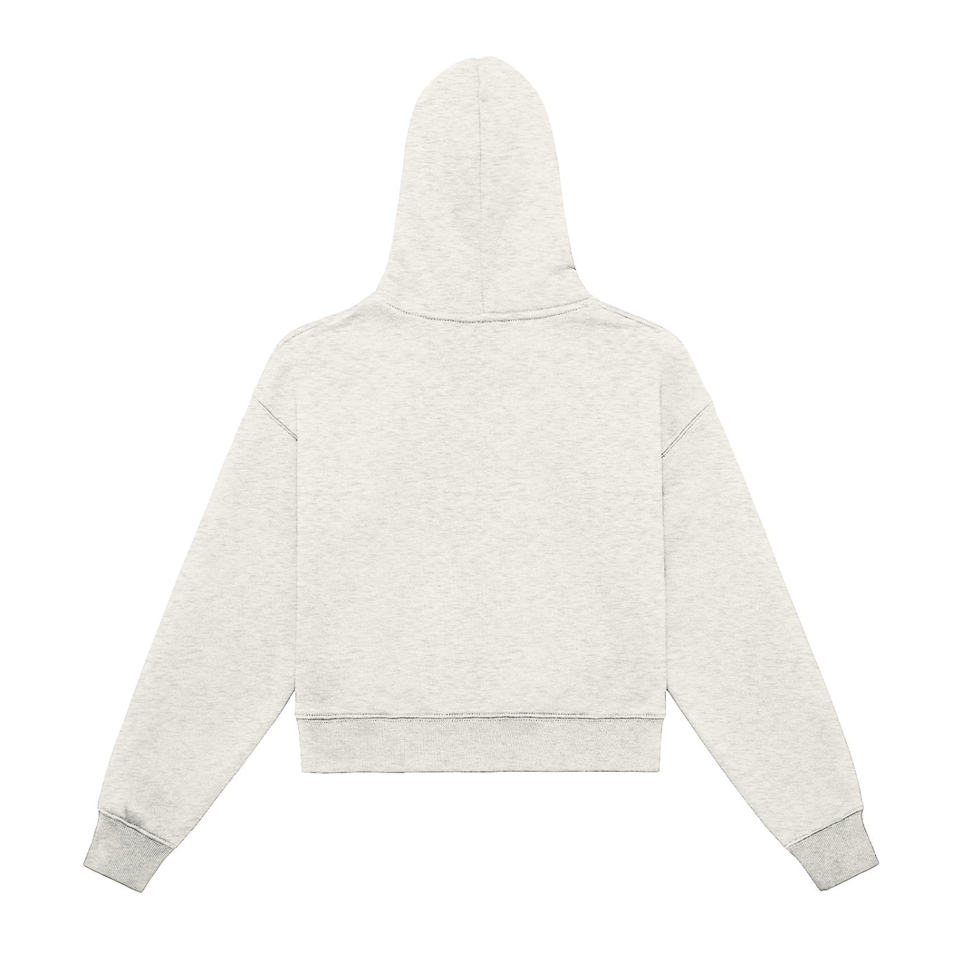 My truths Fleeced Zip-Up Cropped Hoodie