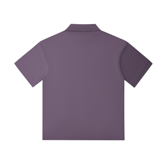 My Truths Drop Shoulder Short-Sleeve Polo