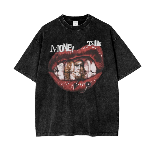 Money Talk Oversize T-Shirt