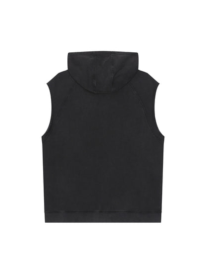 My Truths Snow Washed Sleeveless Hoodie
